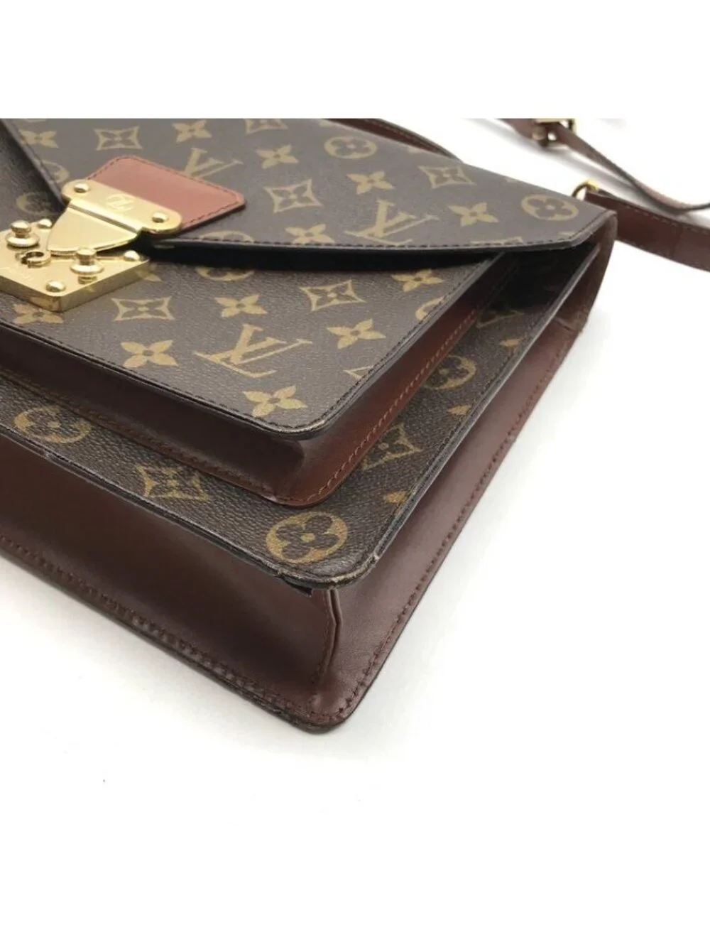 Louis Vuitton Monogram Monceau Business 2-Way Bag Leather